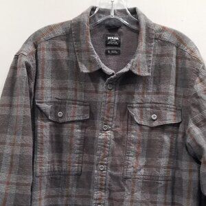 Prana Men's Large Flannel Shacket (EUC) - FREE SHIPPING